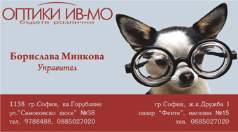 визитка 17 - Оптика